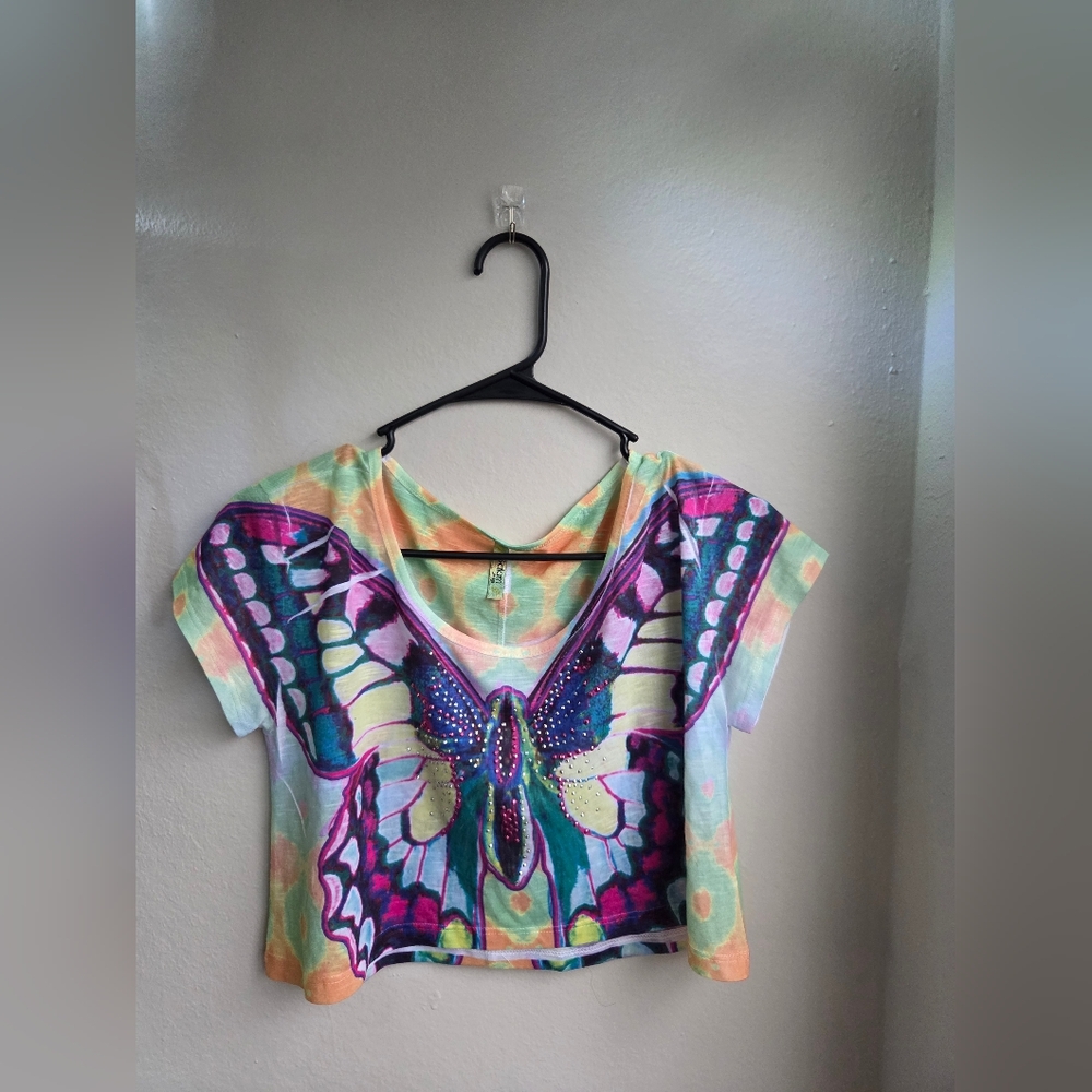 Butterfly Crop Top